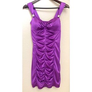 Violet Ruched Formal Dress